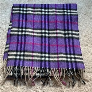 Burberry cashmere scarf